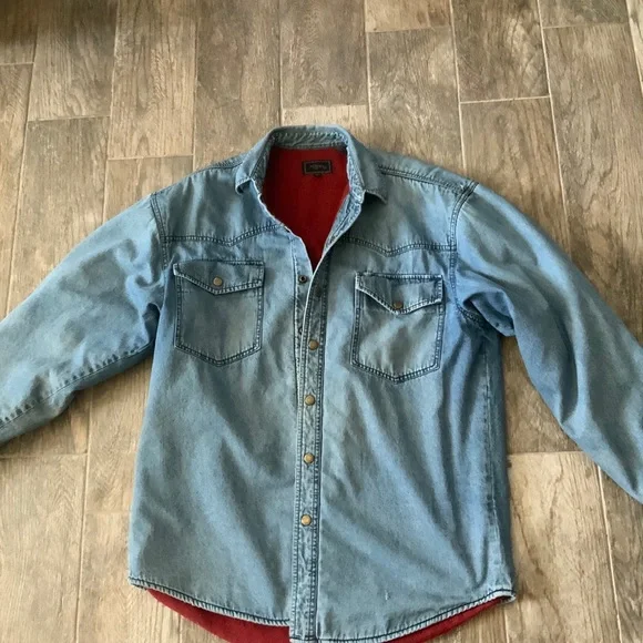 MOTLEY CRUE Oversized vintage Roper fleece lined jacket